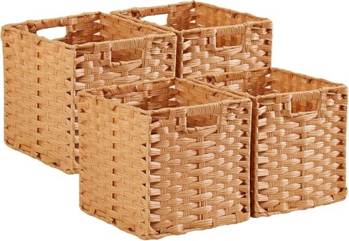 Cosa ottieni: 2/4 cestini portaoggetti in rattan