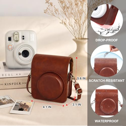 Funda para Cámara Fujifilm Instax Mini 13, Marrón miniatura 4