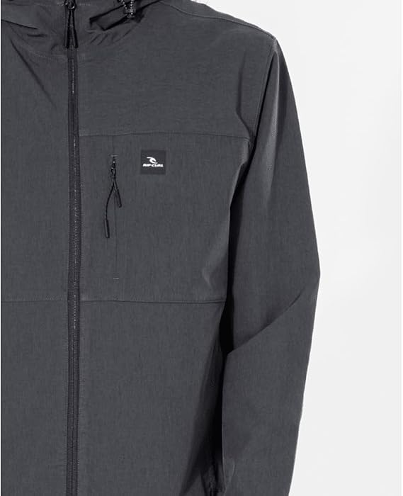 Rip Curl mens Elite Anti Series Hooded Wind Breaker, Water Repellent Jacket