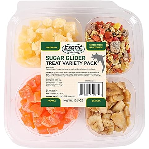 Exotic Nutrition Sugar Glider Treat Variety Pack Cover