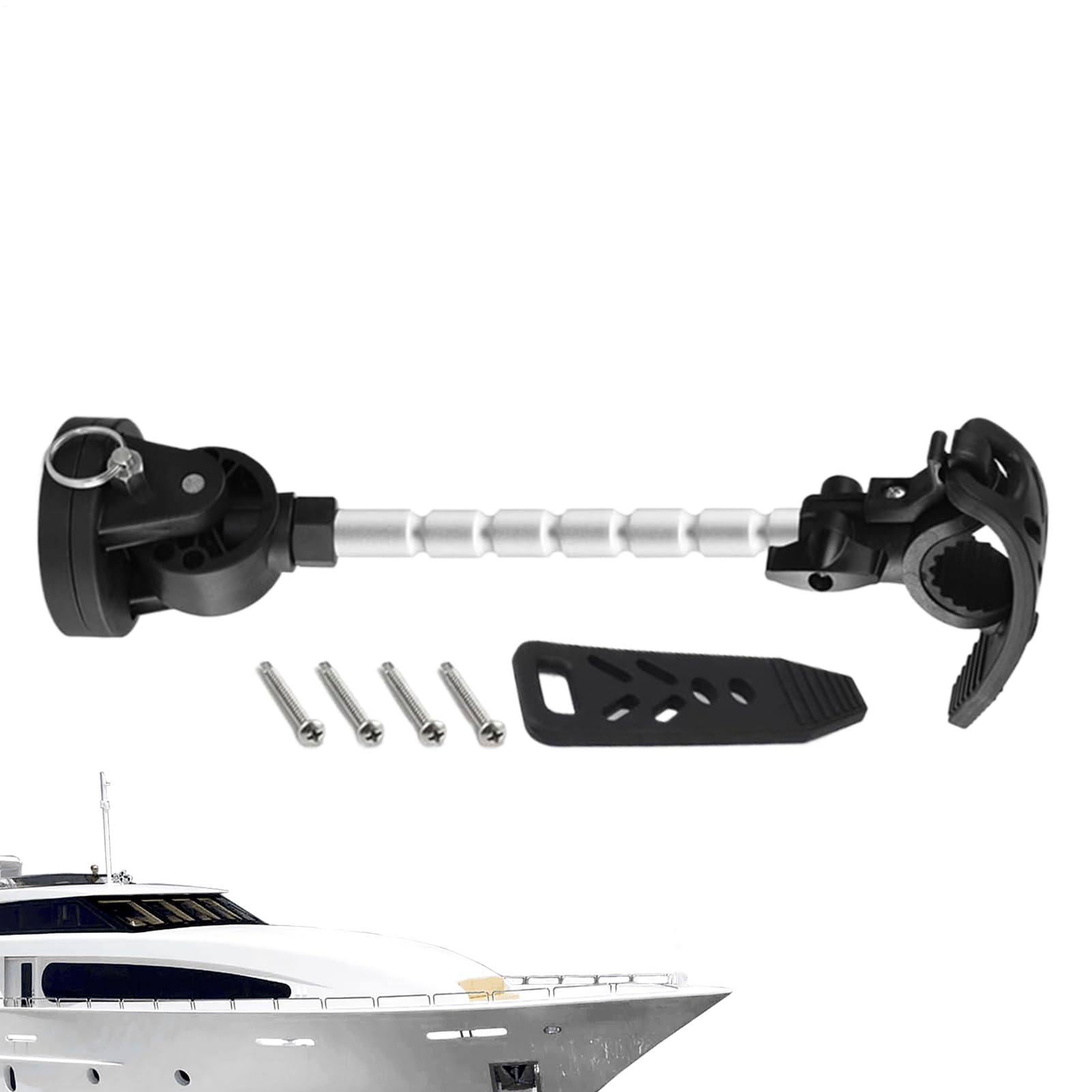 Supporto Stabilizzatore Motore Da A Tradina | Stabilizzatore Per Motore Da Traino Con Supporto,Accessorio Nautico Universale Barca Campeggio Auto Kayak E Yacht