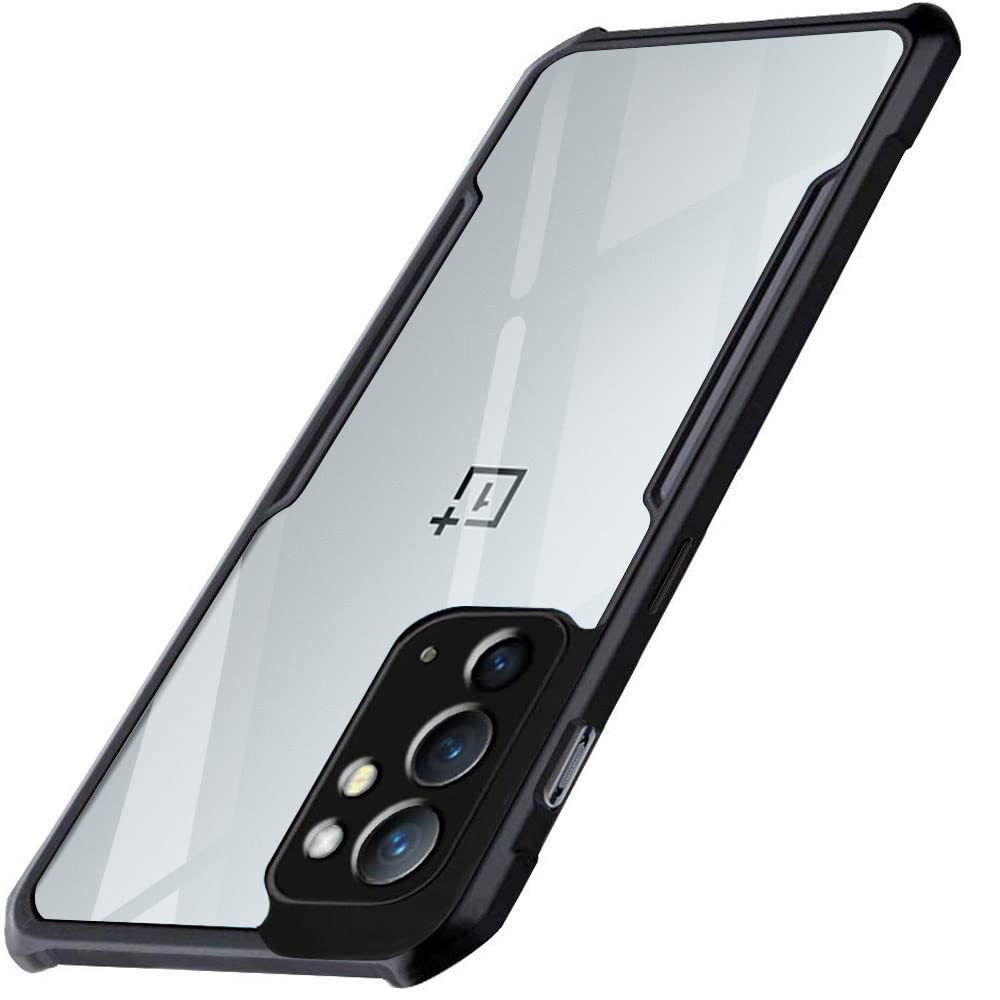 TheGiftKart Shockproof Clear Back Cover Case for OnePlus 9RT 5G | 360 Degree Protection | Hard Transparent Back Cover Case for OnePlus 9RT 5G (PC & TPU, Black Bumper) (B09Q91Z9ZV) Amazon Price History, Amazon Price Tracker