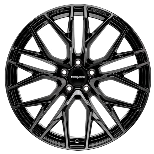 4x Carmani alloy rims 20 Ludwig 9.0x21 ET30 5x112 black