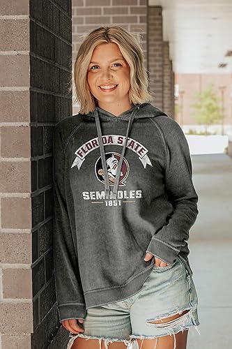 Sudadera con capucha para mujer ropa deportiva universitaria de algodón azul estilo retro 2