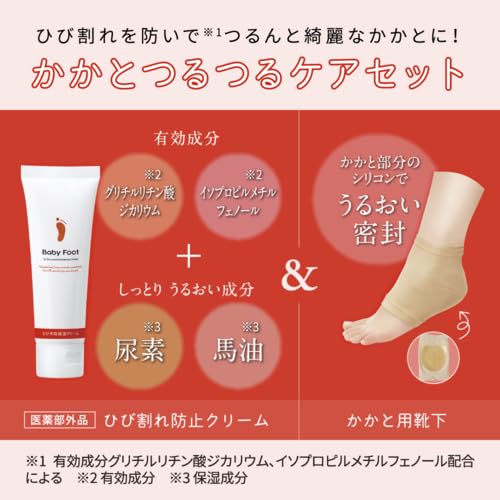 ベビーフット かかとひび割れ予防セット