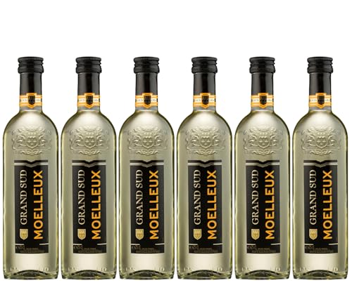 Grand Sud - Moelleux, Vin blanc moelleux et fruité du Sud de la France (6 x 0,25 L)