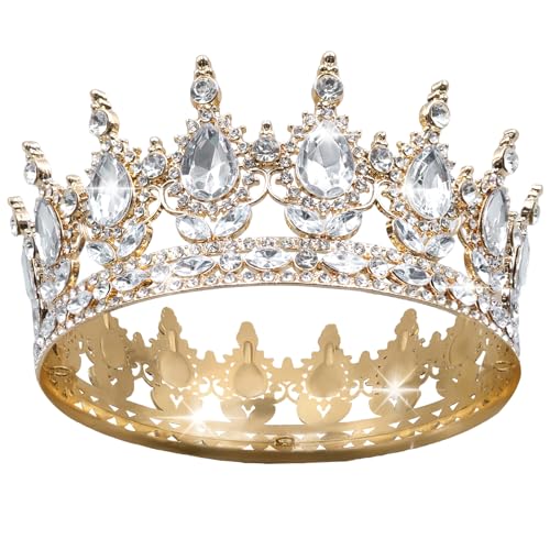 chuanhylis Chica Corona, Corona Reina Brillante, Tiaras Novia Hermoso, se Puede usar Como Regalo para Bodas, Fotografía, Fiestas de Cumpleaños