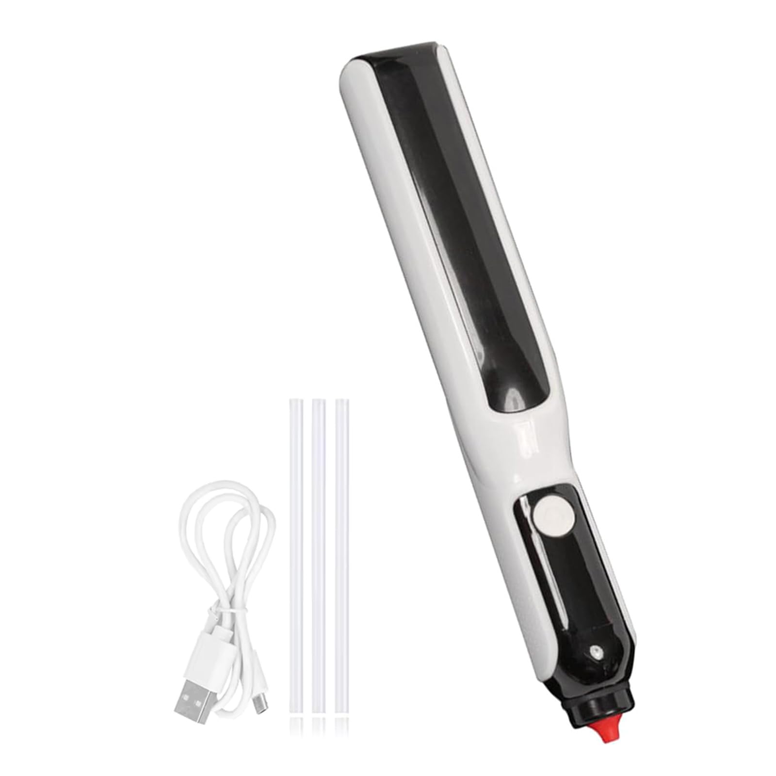 Pistolets à colles adhésives thermofusibles alimentés Lithium conception ergonomique chauffage rapide capacité de bâton de 7mm outil d ' art fait à la main Lithium Glues