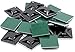 iExcell 100Pcs Black 20mm x 20mm x 4mm Adhesive Cable Tie Mount Base Holders