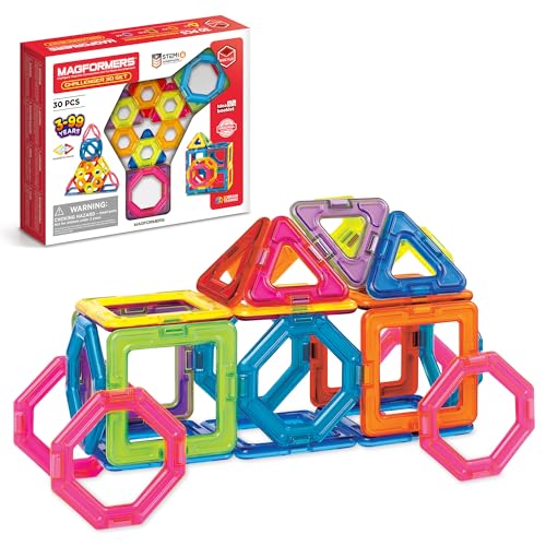 Magformers Challenger 30 Magnetic Construction Tiles Building Toy