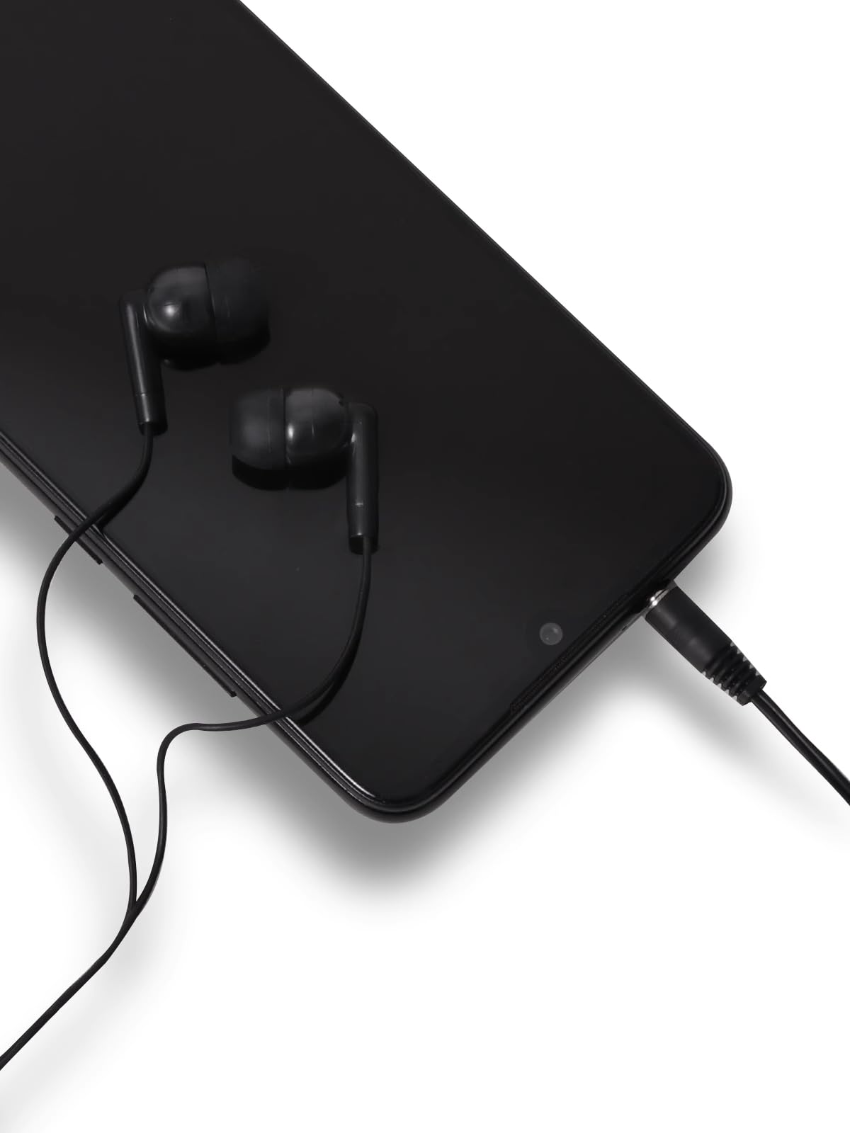 Confezione da 100 auricolari per scuola e aula con cavo, per studenti, confezione da 100, colore: nero