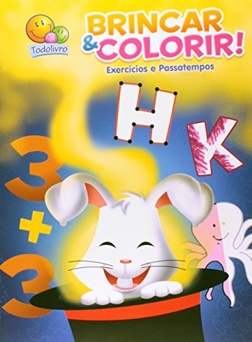 Brincar e colorir! Amarelo: