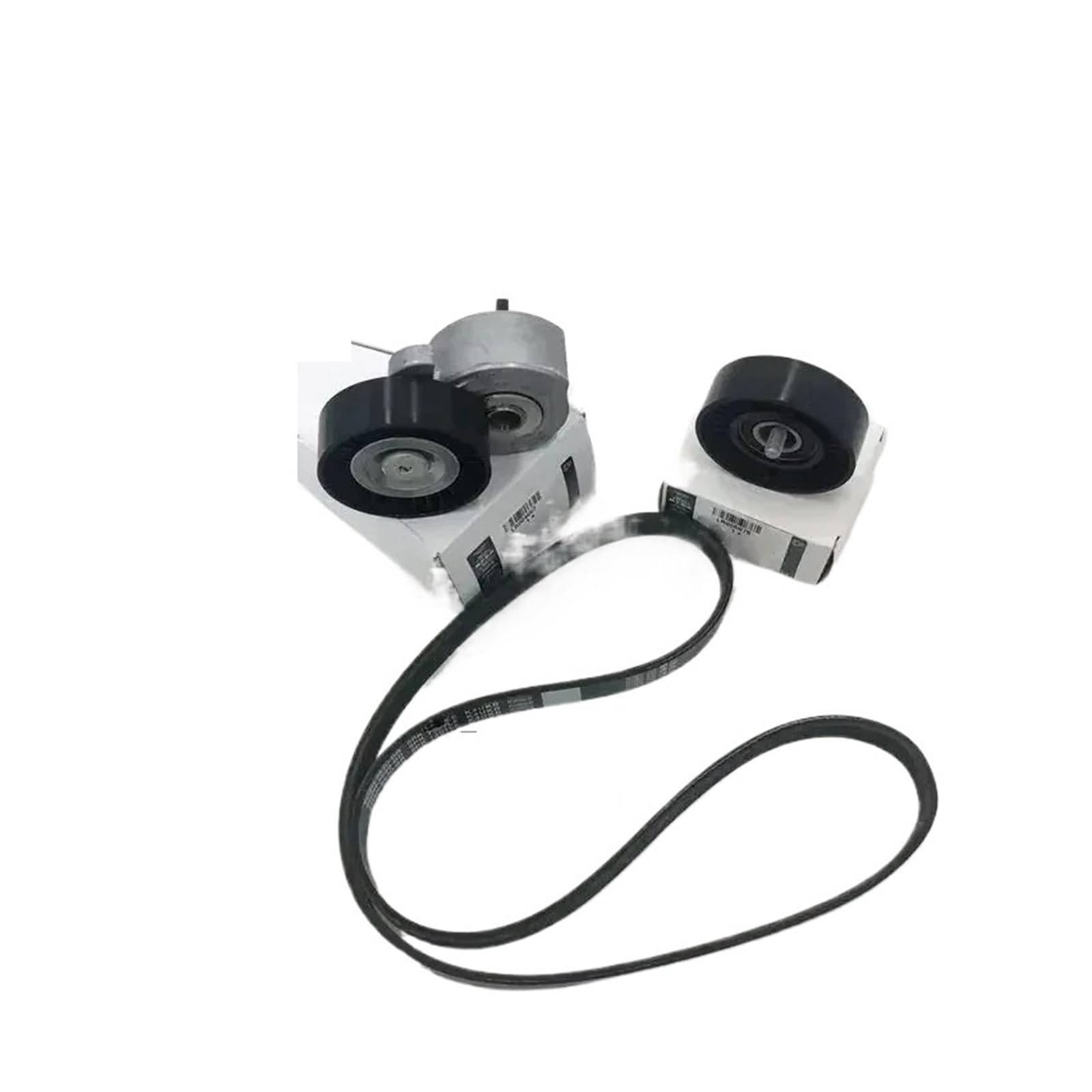 Poulie de Tension de Courroie LR003570 LR004667 LR006076 3.2L Essence Poulie de Tension de Courroie pour Land Rover Freelander 2 31251046 (Lot de 3)