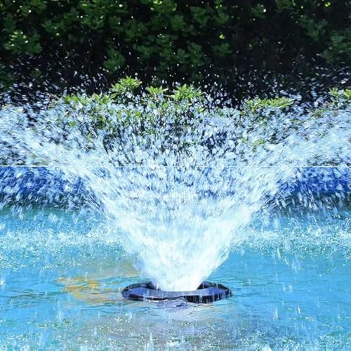 RGB LED Pond Fountain Aerator,with Color-Changing Light...