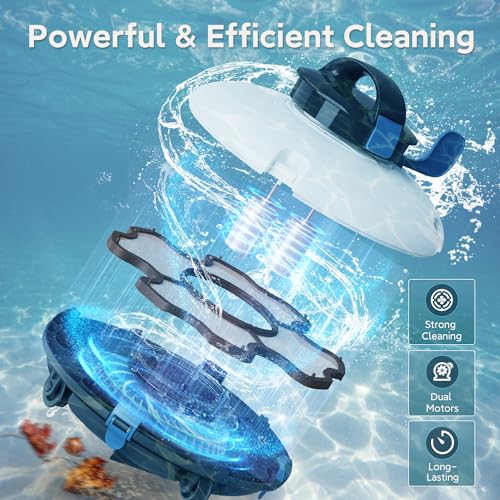 Consejos y reviews para comprar Aspiradoras Robot para Limpieza de Piscinas los mejores 5. 18 Imagen adicional