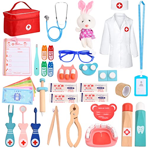 Maletin Medico Regalos Niu00f1os Au00f1os EFO SHM Juguete, Kit