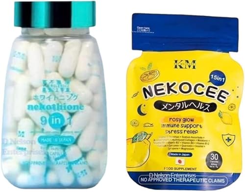 HerSkin Nekothione Glutatión y NekoCee por Kath Meléndez