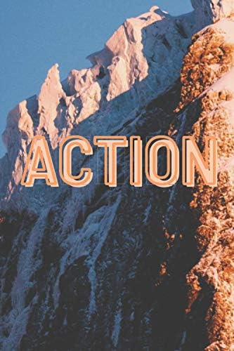 Action Journal: Blank Lined Notebook Journal Planner for Women & Girls ...