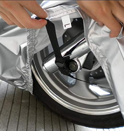 Motocicleta Moto Ciclomotor Scooter capa chuva impermeável UV pó prevenção Dustproof coberta