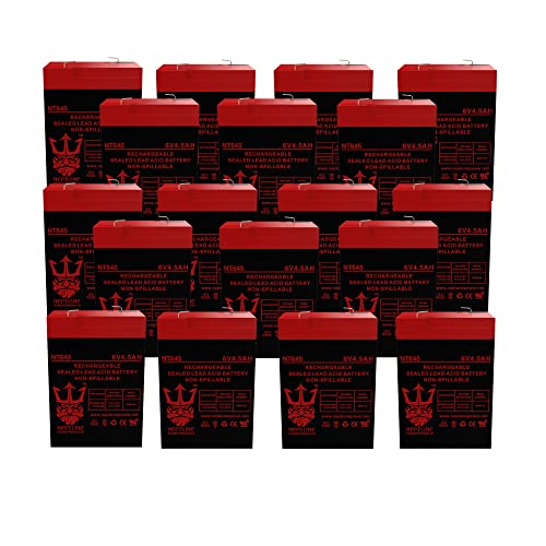 Neptune Replacement Ride-On Toy Battery for Peg Perego Choo Choo Express Train with Track (IGED1116) (18 Pack)