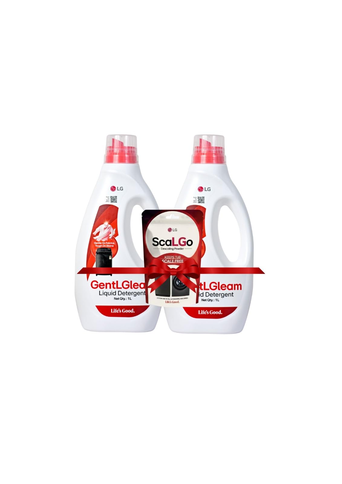Buy 2 Liters of LG GentLGleam Liquid Detergent & Get 100g ScaLGo Descaling Powder Worth ₹299 Absolutely FREE! Best Result With All LG Top Load and Front Load Washing Machines-image-48