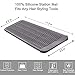 Heat Resistant Mat for Hair Tools, Silicone Heat Mat & Holder for Curling Iron, Professional Portable Travel Flat Iron Mat Pad Pouch Case Cover for Countertop