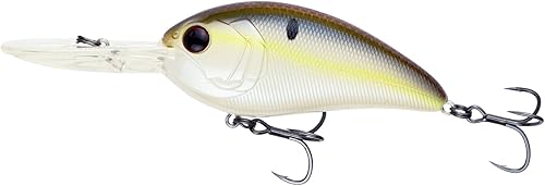 Miniatura 17 de 6th Sense Crush Deep Diving Crankbait - Señuelo de pesca de alta calidad en aguas profundas con detalles 3D, ganchos de níquel negro afilados y