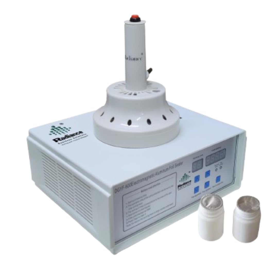 Radiance Induction Sealing Machine Handheld Portable | 20-100mm Cap Sealer for Plastic and Glass Bottles | Electromagnetic Heat Sealer for Airtight Tamper-Proof Packaging-image-1