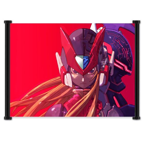 Amazon.co.jp: ロックマンゼロコレクションゲームファブリック壁