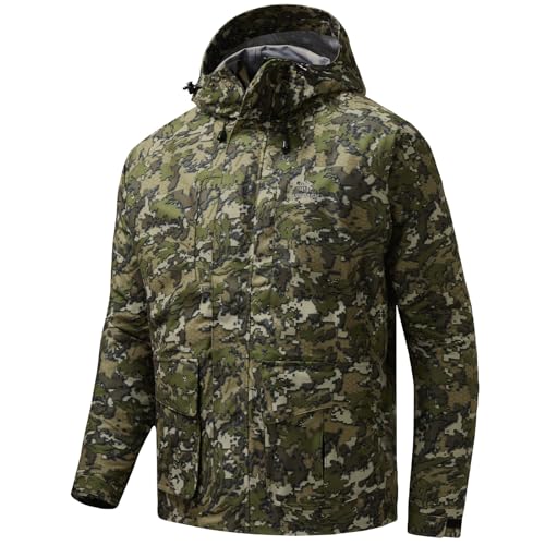 Image of BASSDASH Walker-LW Breathable Waterproof Fishing Hunting Wading Jackets with Silent Outer Fabric for Men Women