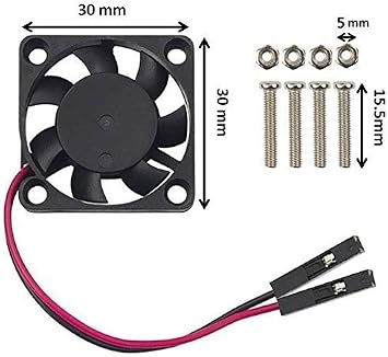 Easycargo Raspberry pi 4 Fan Heatsink kit