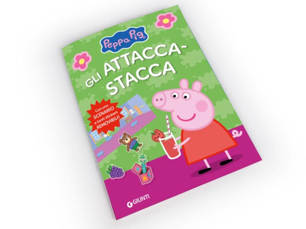 Peppa Pig Attacca-Stacca Con Adesivi Ediz. a Colori