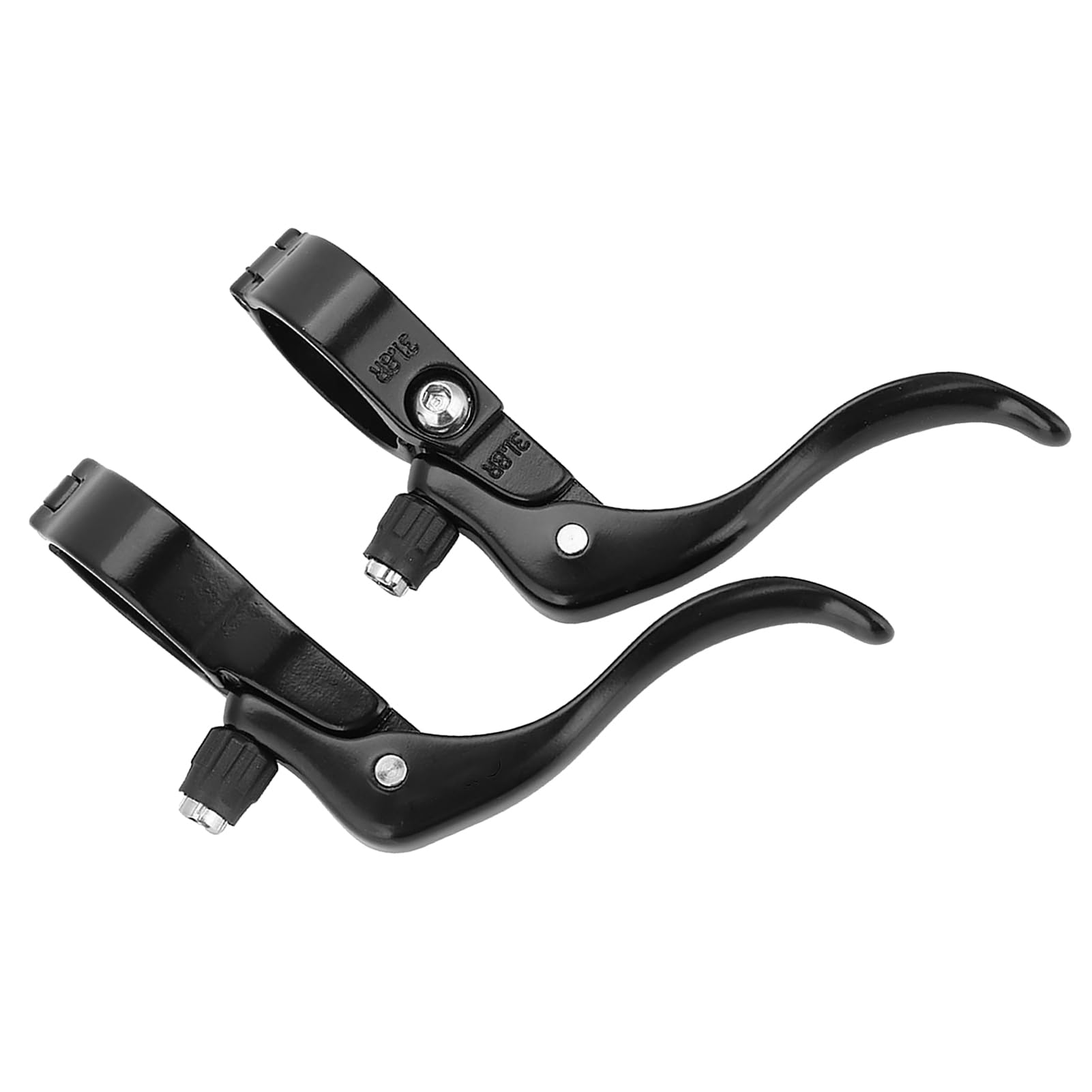 Denash Leva Freno da 31,8 Mm Leva Freno Bicicletta, Leve Freno Mano Sinistra Destra Manubrio Freno Bicicletta, Manubrio da 31,8 Mm per Bici da Strada (BLACK)