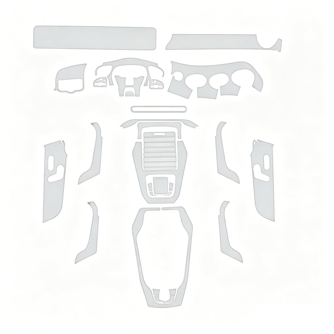 Conpert High-End Configuration Ppf Film For Car For Benz C118 Cla 35/45 Amg 2020-2022, Interior Protection Film Tpu Anti-Scratch Sticker Dashboard Gps Navigation Transparent Sticker Lhd