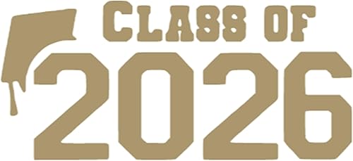 Miniatura 1 de Class of 2026 Iron On Decal, Graduation Shirt Transfer, Graduate TShirt Patch, DIY Crafts, Graduation Cap, Pick Size and Color, Iron-On Almost