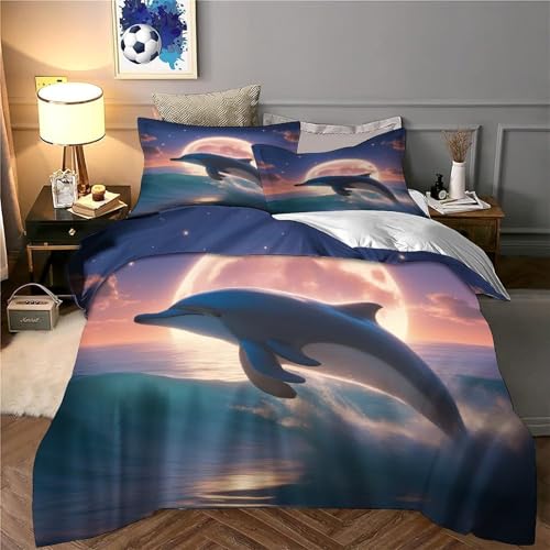 Parure de Lit Chien Impression 3D Haute Définition en Tissu Microfibre Ultra Douce