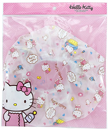 Hello Kitty Lovely Bath Women Lady Shower Cap Dry Hair Hat