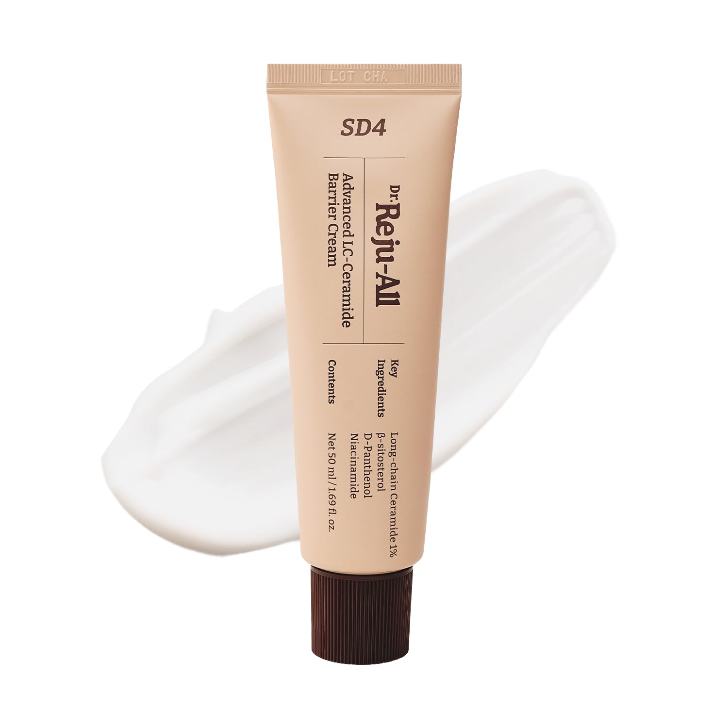 Sponsored Ad - Dr. Reju-All Advanced LC-Ceramide Barrier Cream - Patented Long Chain Ceramide Deep Hydration - Lightweight Korean Face Moisturizer for Strengthening Skin Barrier - 1.69 Fl Oz