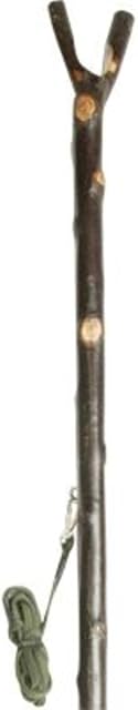 Bisley Wood Top Wading Stick Fitted With Lanyard Weight Bottom For Stability