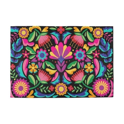 Mexico Placemats Set of 4 for Dining Cover