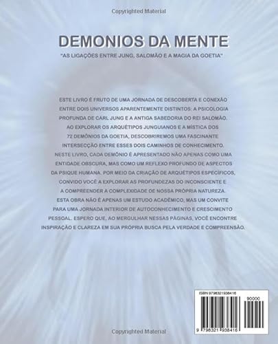 Demônios da Mente: As Ligações sobre Psicologia, Salomão e a magia da Goetia (Portuguese Edition)