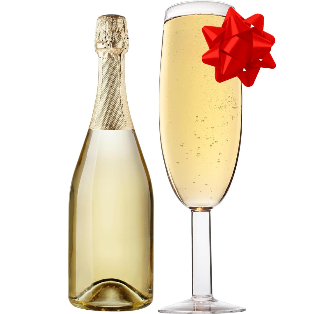 Giant Champagne Flute - Holds a Full Bottle! -9