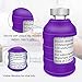 MEDMAX Insulin Via Bottle Protector Case for Diabetic, Silicone Protective Sleeve Holder for Most 10ML Insulin Vials, 2 Pack (Short Purple)