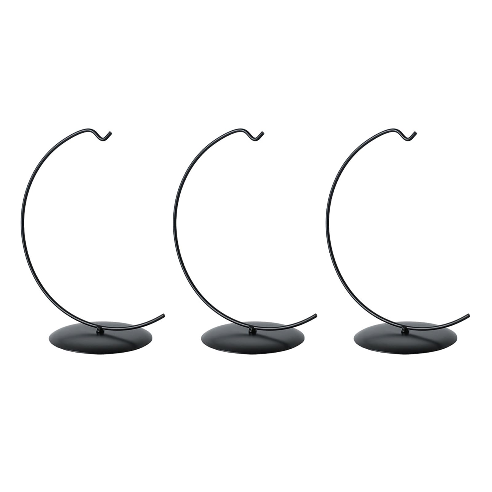 Jazuaiao 3 Pieces Wrought Iron Wall Shelf for Miniature Gardens and for Tabletop Decorations Gardens Crystals Balls and Tabletop Decorations