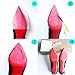 Sole Sticker The Crystal Clear Protector for Red Bottom Heels, Ladies High Heels (8-Pack (4INX5IN))