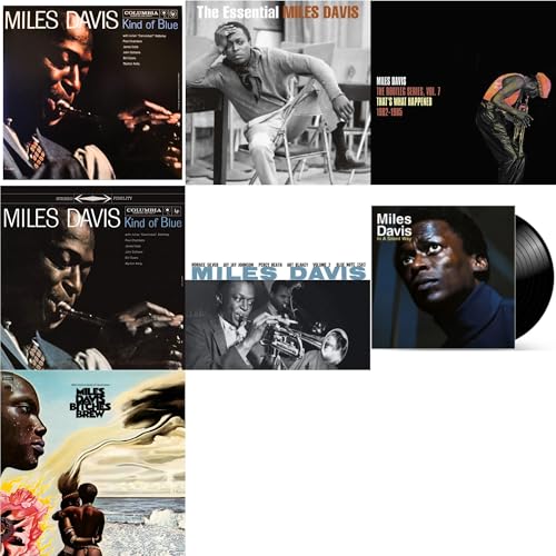 Kind Of Blue (Mono) & Essential Miles Davis (2LP) & Bootleg Series Vol. 7: That’S What Happened 1982-1985 (2LP/White Vinyl) & Kind Of Blue (180G) & Volume 2 (Blue Note Classic LP Vinyl Series) & In A Silent Way & Bitches Brew (2LP/140G/Dl Insert) -  LEGACY