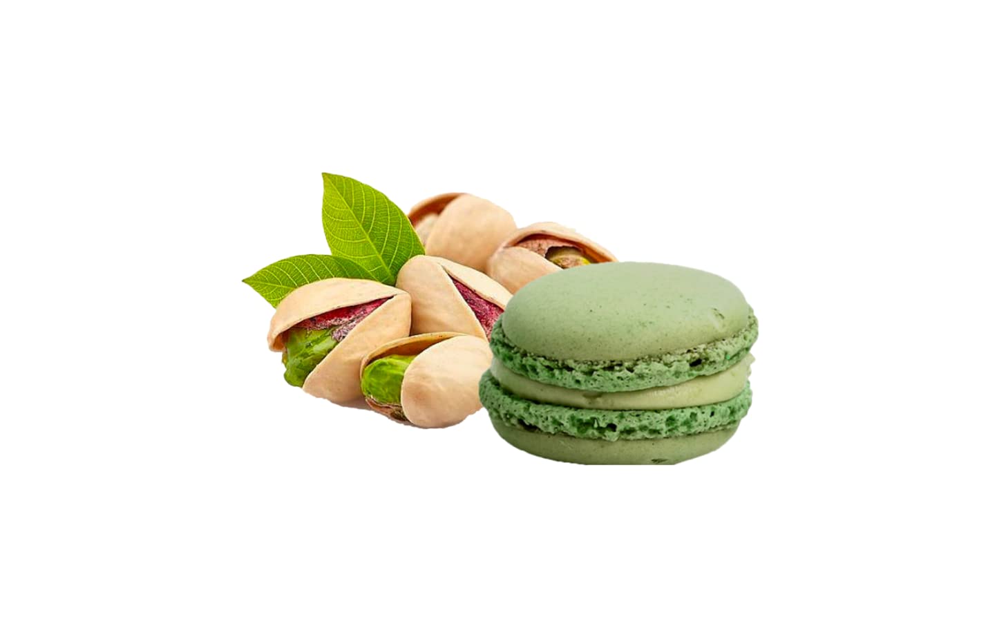 Macarons Maxtris PISTACCHIO verde box 15 pz