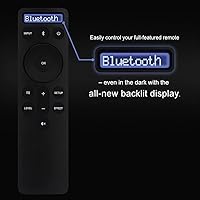 Vista 5 de for Vizio Soundbars Bluetooth Backlit Display Remote Controller