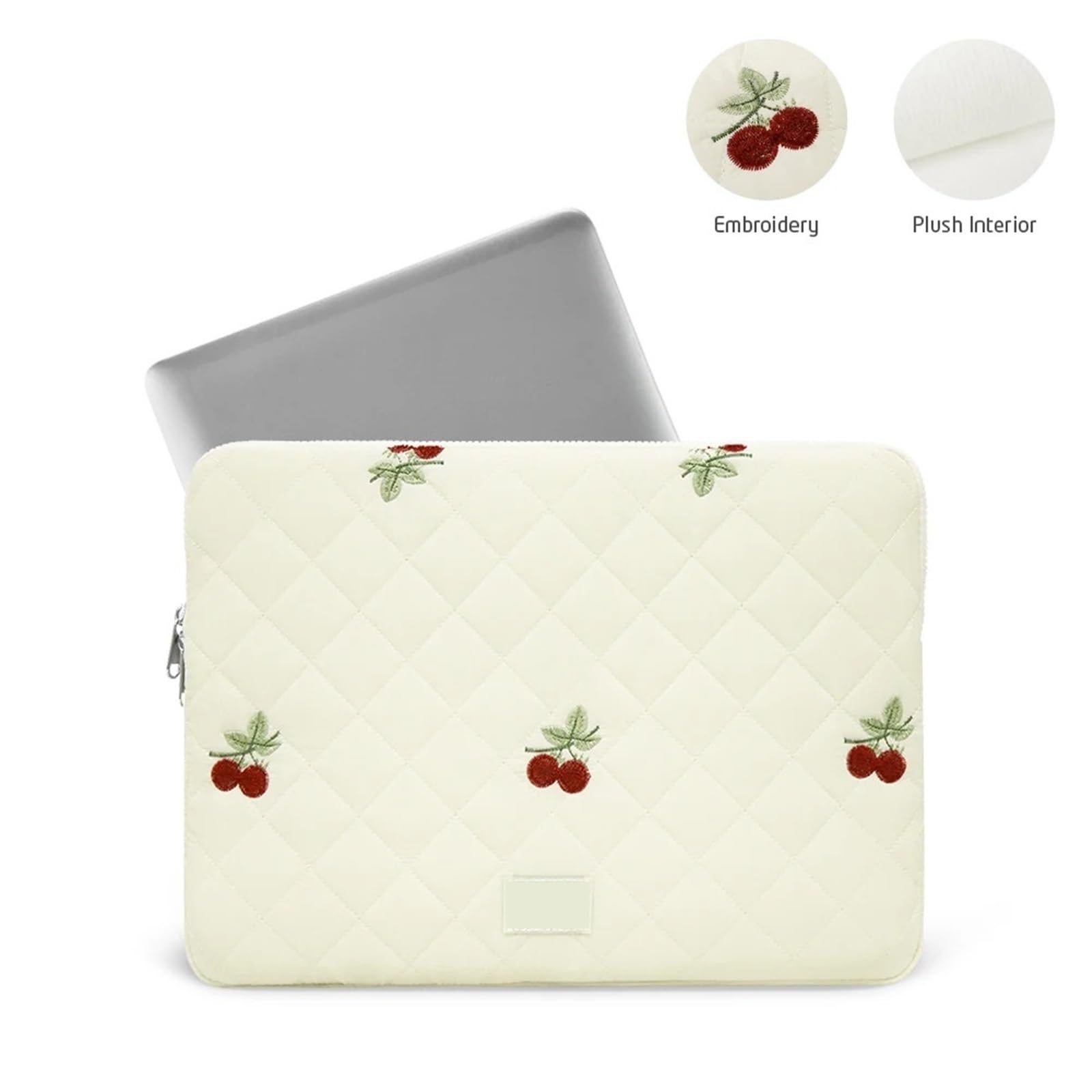 Laptop Manicotto Custodia Morbida for Laptop da 13, 14, 15 e 16 Pollici, Custodia Morbida for Laptop, Borsa for Notebook da Ragazza, Borsa for Computer(Pink Case,15-16 inch)