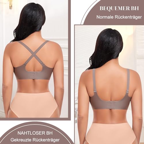 Soutien-gorge sans armatures anti-irritations sans coutures pour éliminer les marques